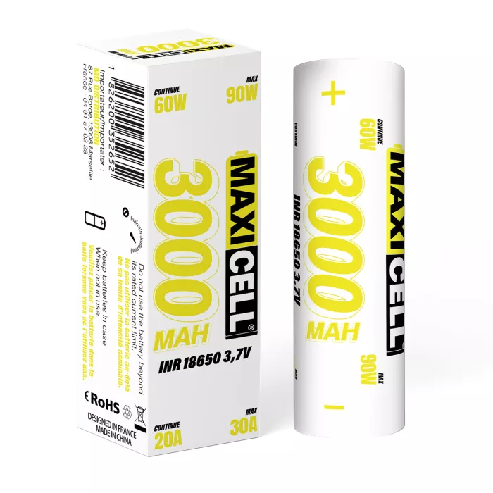 Accus 18650 - MAXICELL